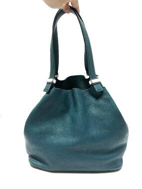 Michael Kors blue hobo shoulder bag